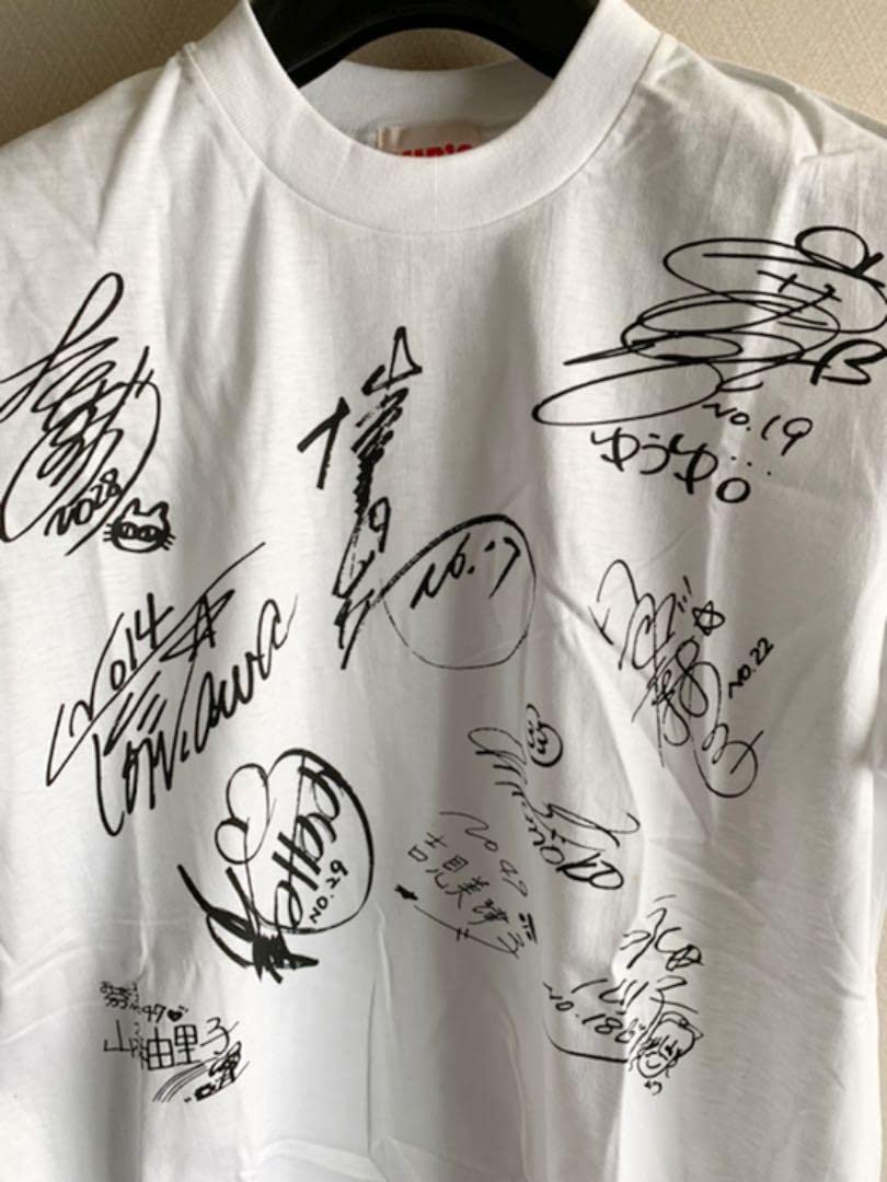 Amazon.co.jp: 80〜90s おニャン子クラブ HIPS ROAD サイン入りT